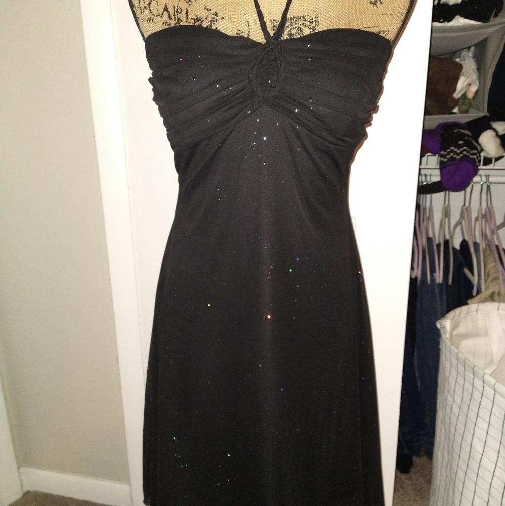 B Darlin women's halter dress